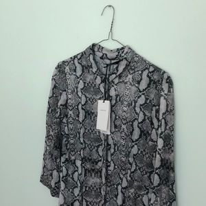 Brand-New Zara Collection Python Dress